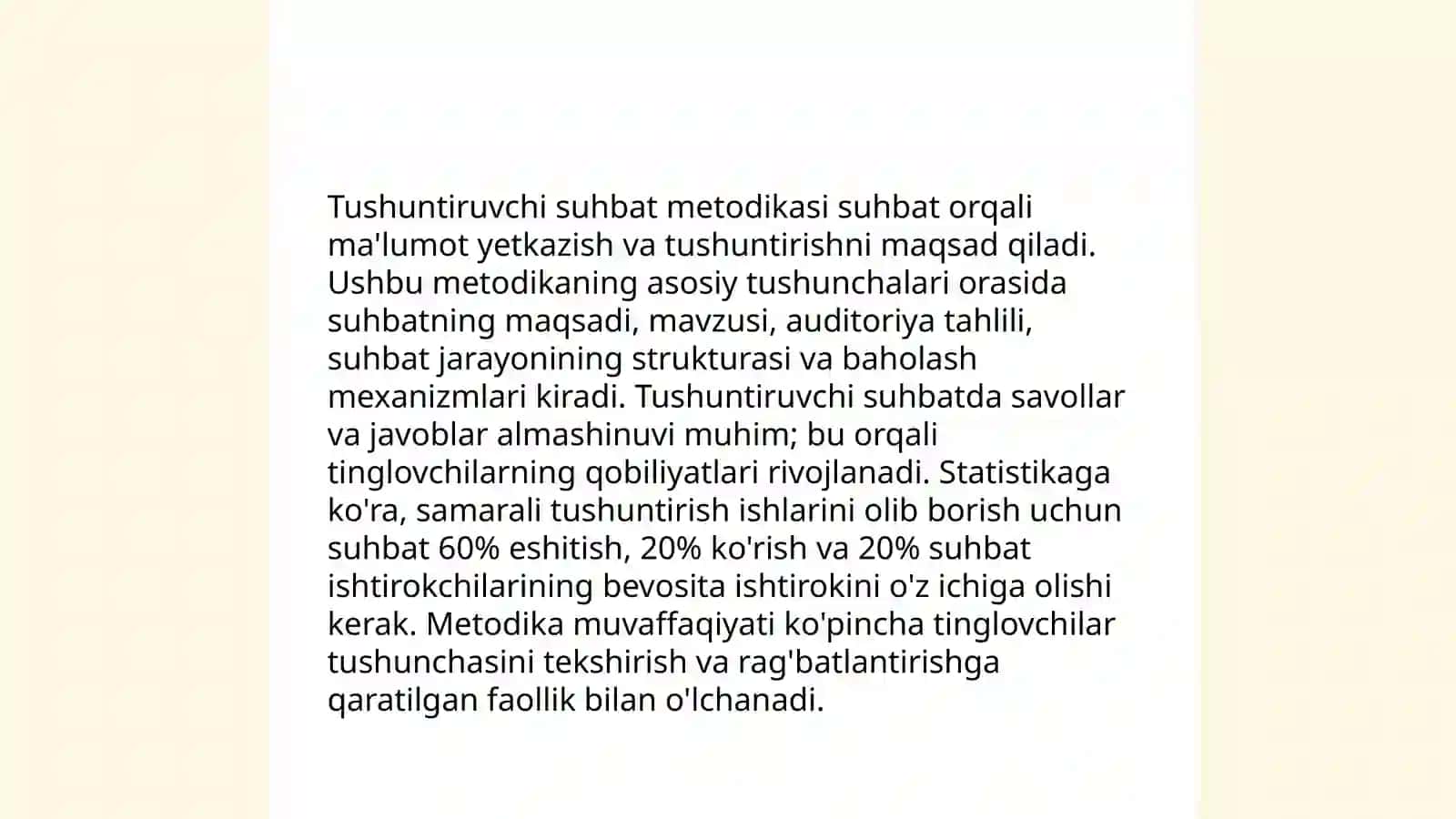 Tushuntiruvchi suhbat metodikasi 3