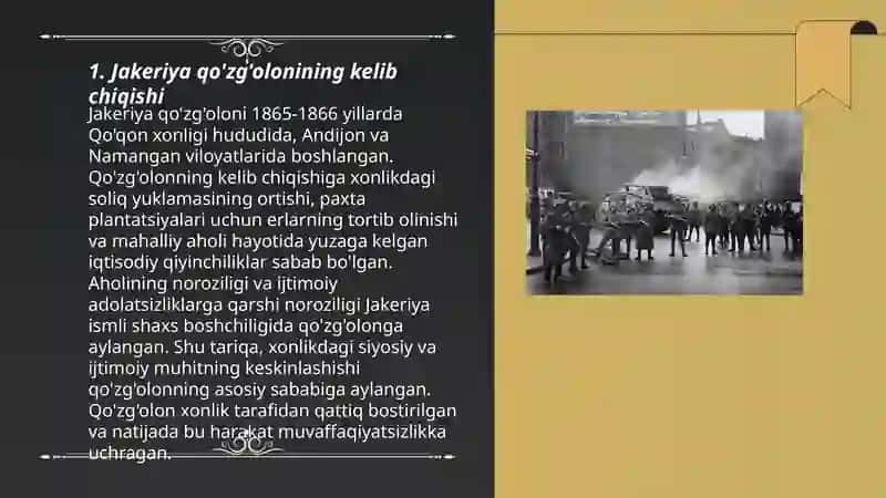 Jakeriya qo'zg'oloni 3