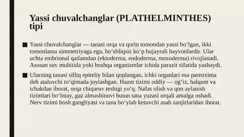 YasSI chuvalchanglar tipi 3