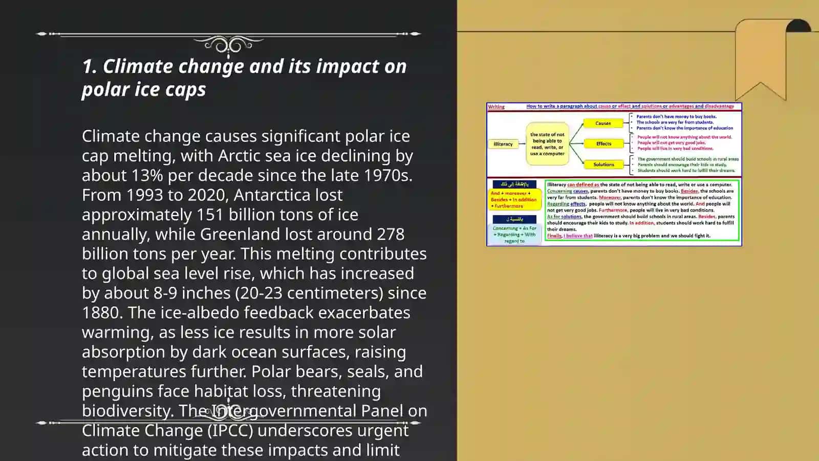 The Impact of Climate Change on Polar Ice Caps 3