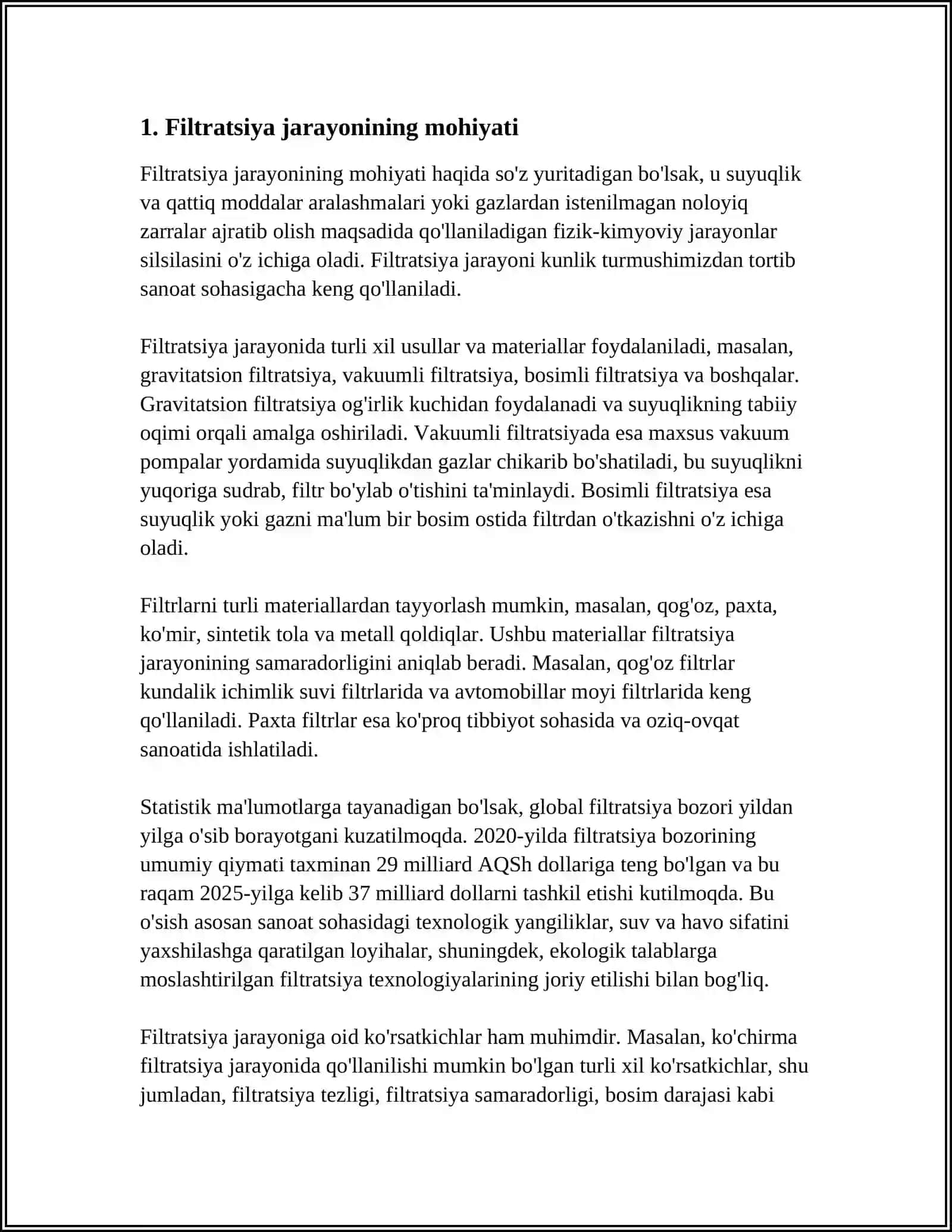 FILTRASIYA JARAYONI 3