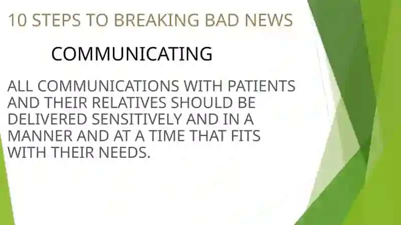 Giving Bad News to Patients 3