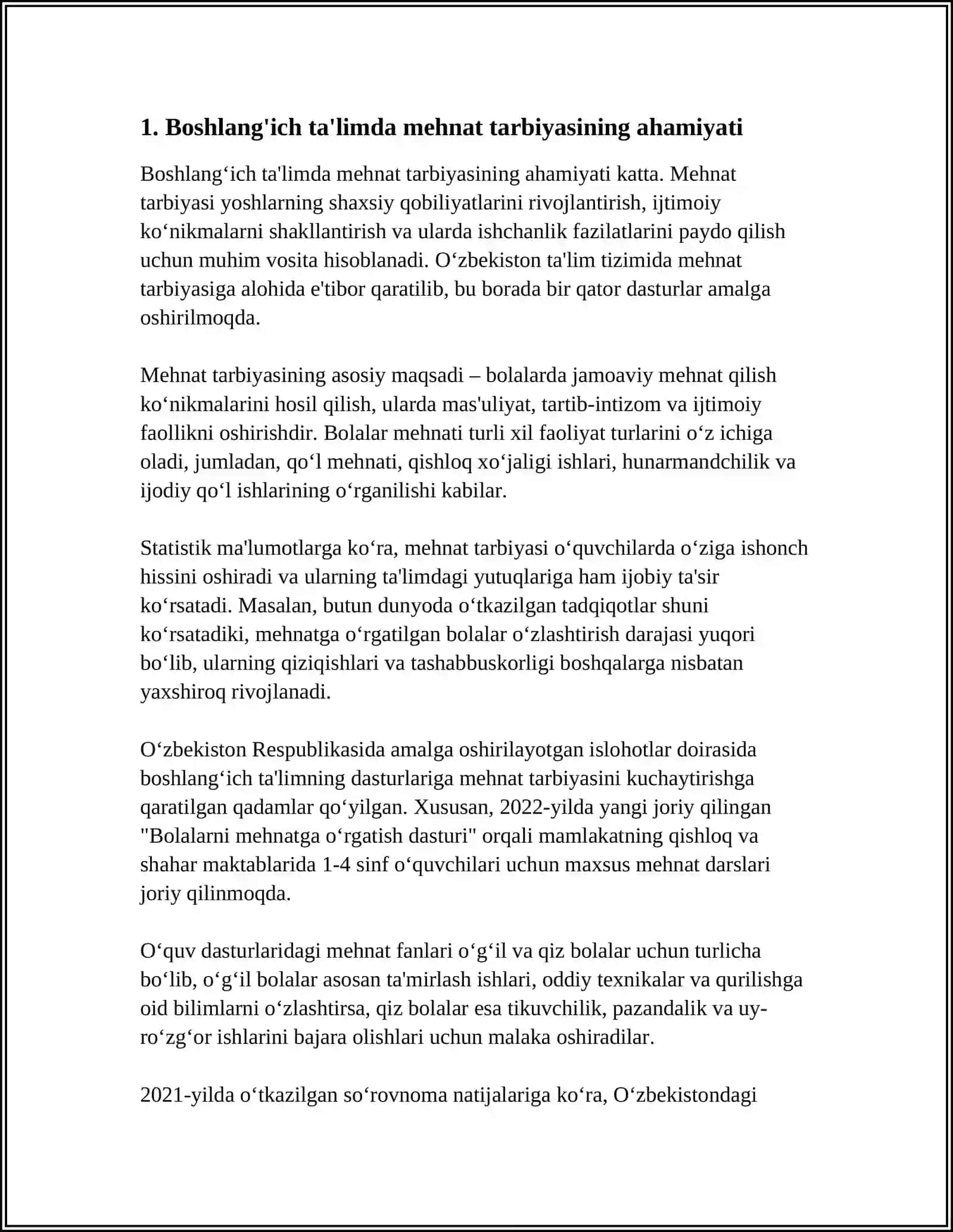 Boshlangʻich taʼlimda mehnat tarbiyasi va kasb hunar turlari 3