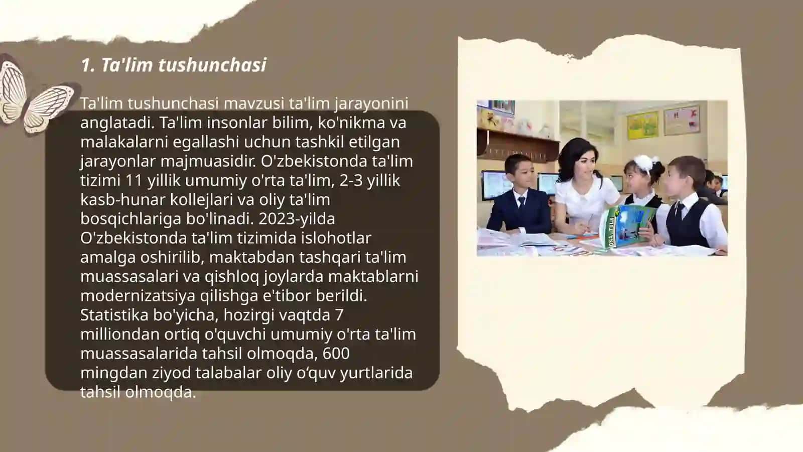 Tillarning tasnifi 3