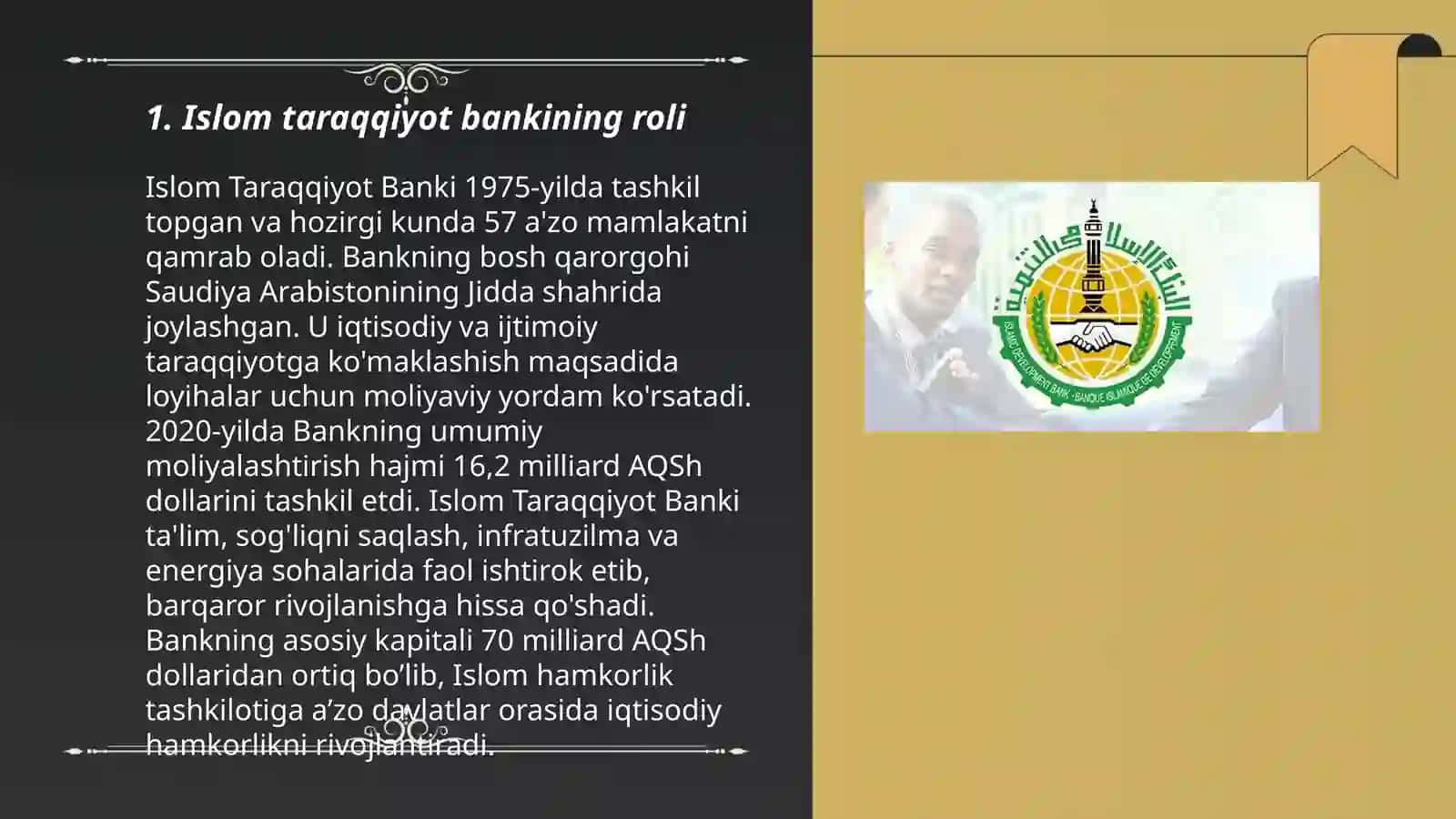Islom Taraqqiyot Banki 3