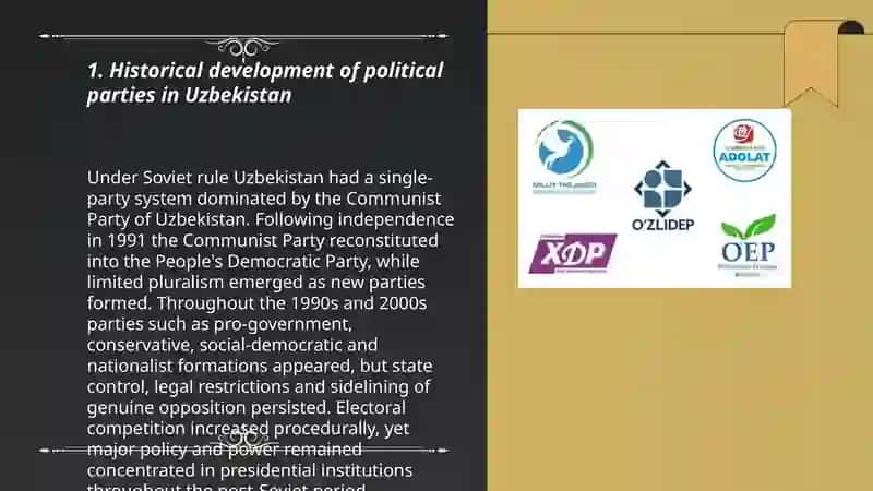 Political parties and election system in Uzbekistan 3