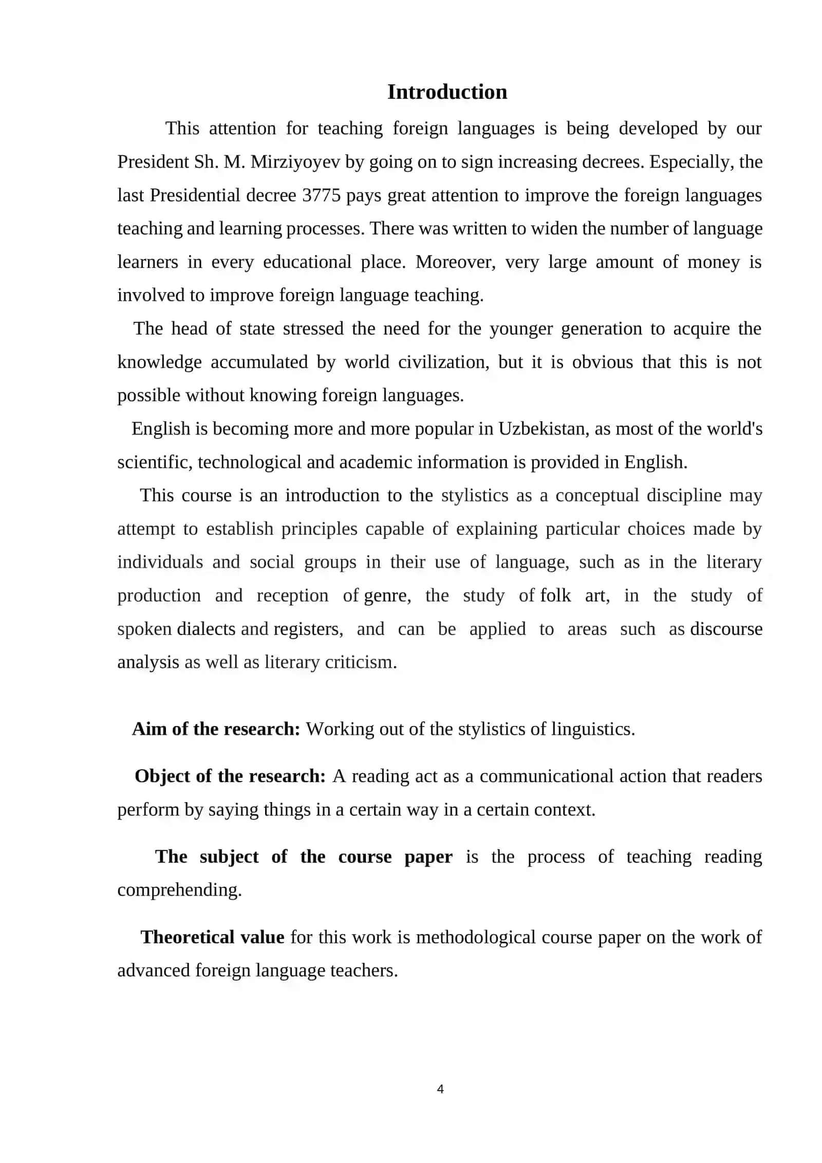Course Work on Effective Ways of Teaching Grammar 3