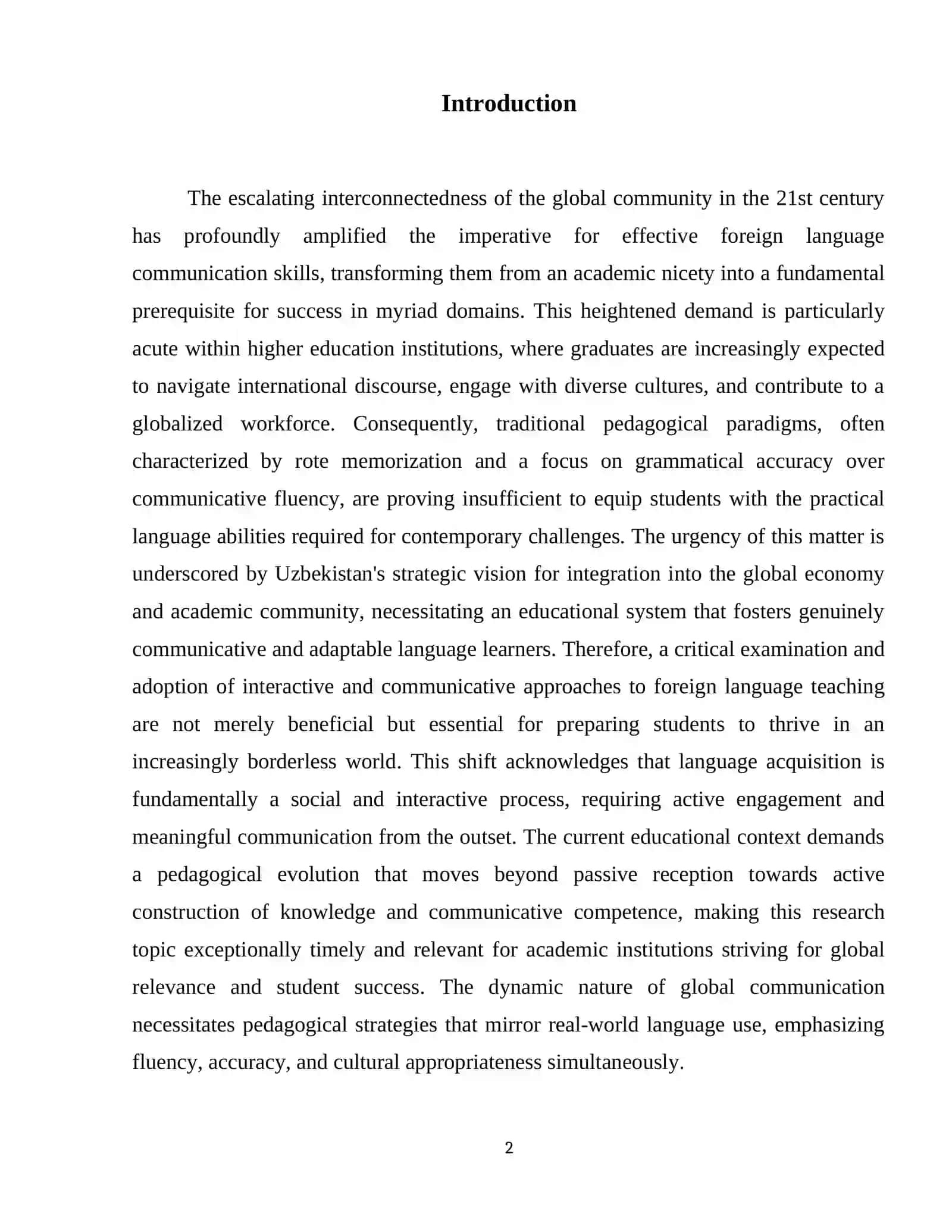 Interactive and communicative approaches to teaching foreign languages 3