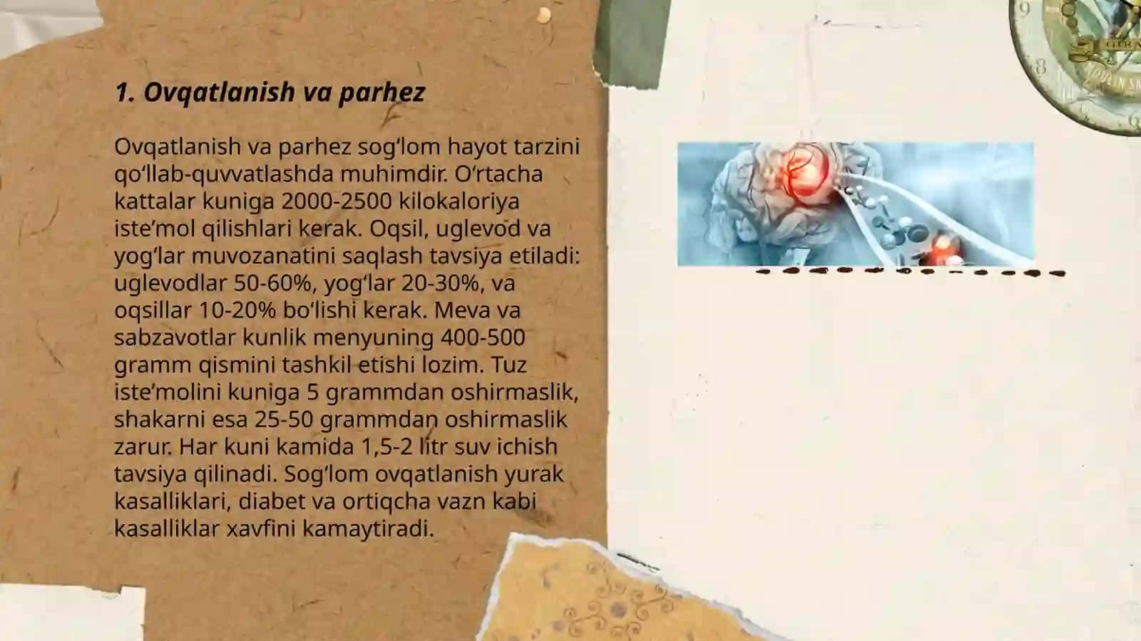 Ovqatlanish va parhez 3