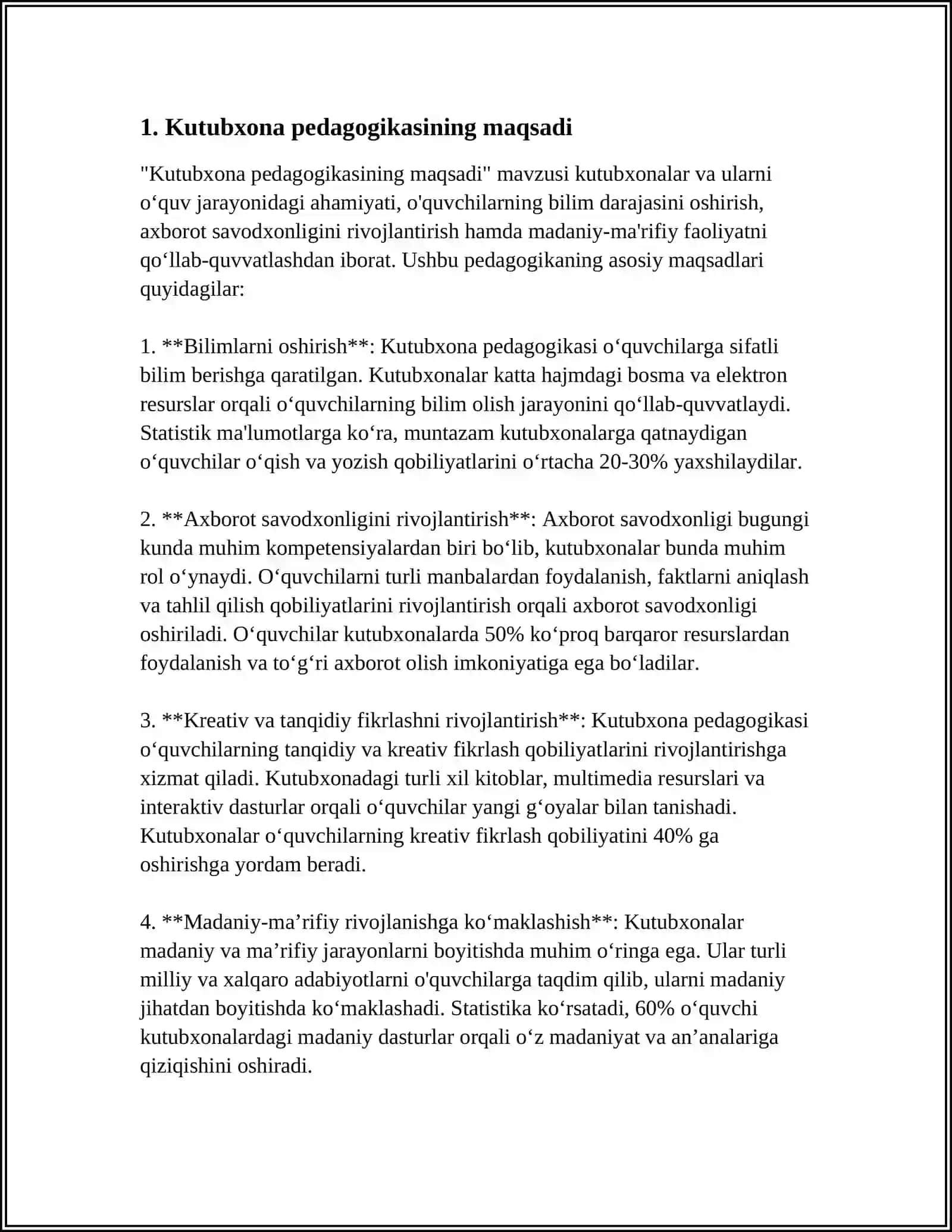 KUTUBXONA PEDAGOGIKASINING TAMOYILLARI 3