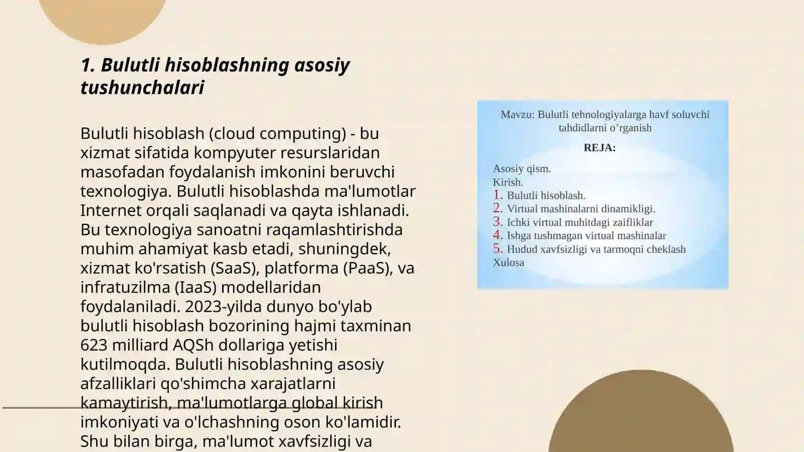 Bulutli hisoblash texnologiyalari 3