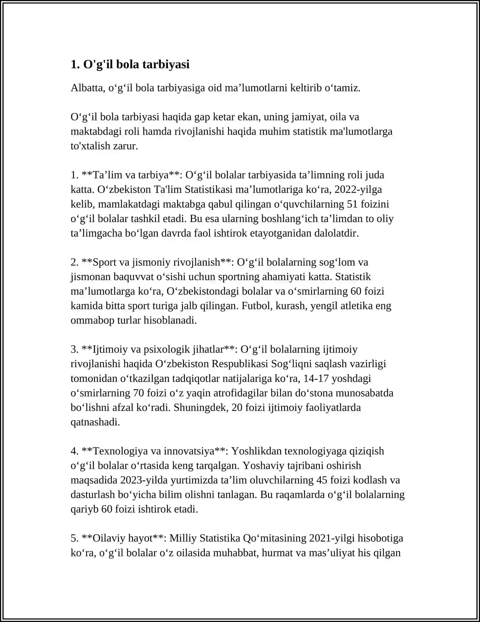 MUSTAQIL ISH Mavzu: OGAHIY LIRIKASI 3