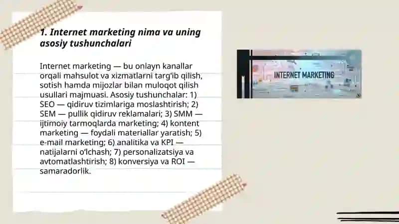 Internet marketing 3