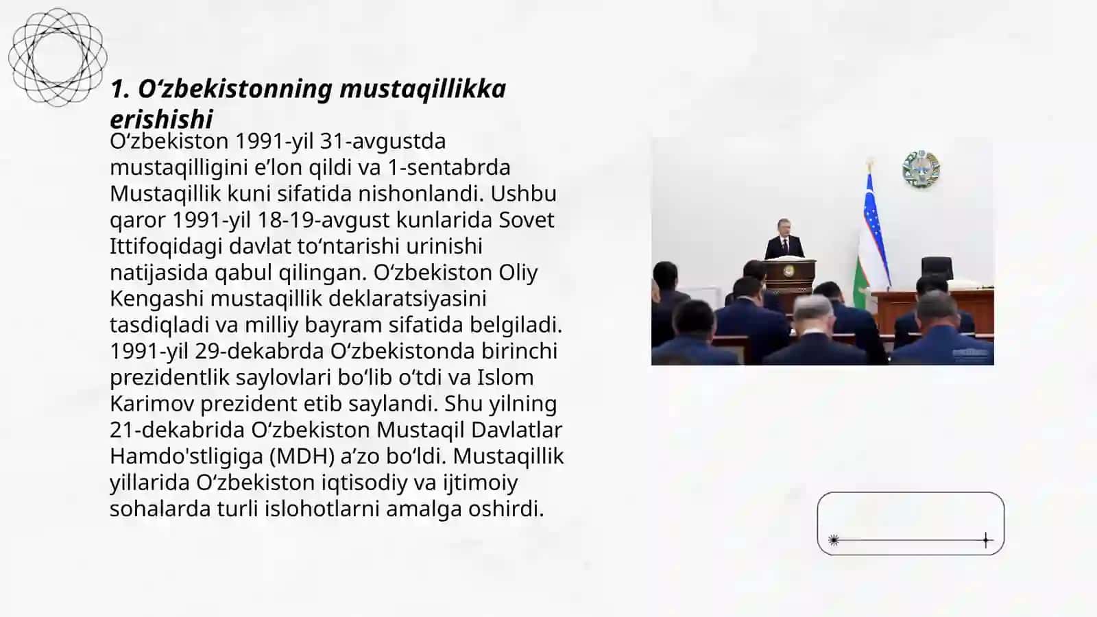 Oʼzbekistonda Mustaqillik Gʼoyalarining Tarixiy Asoslari 3
