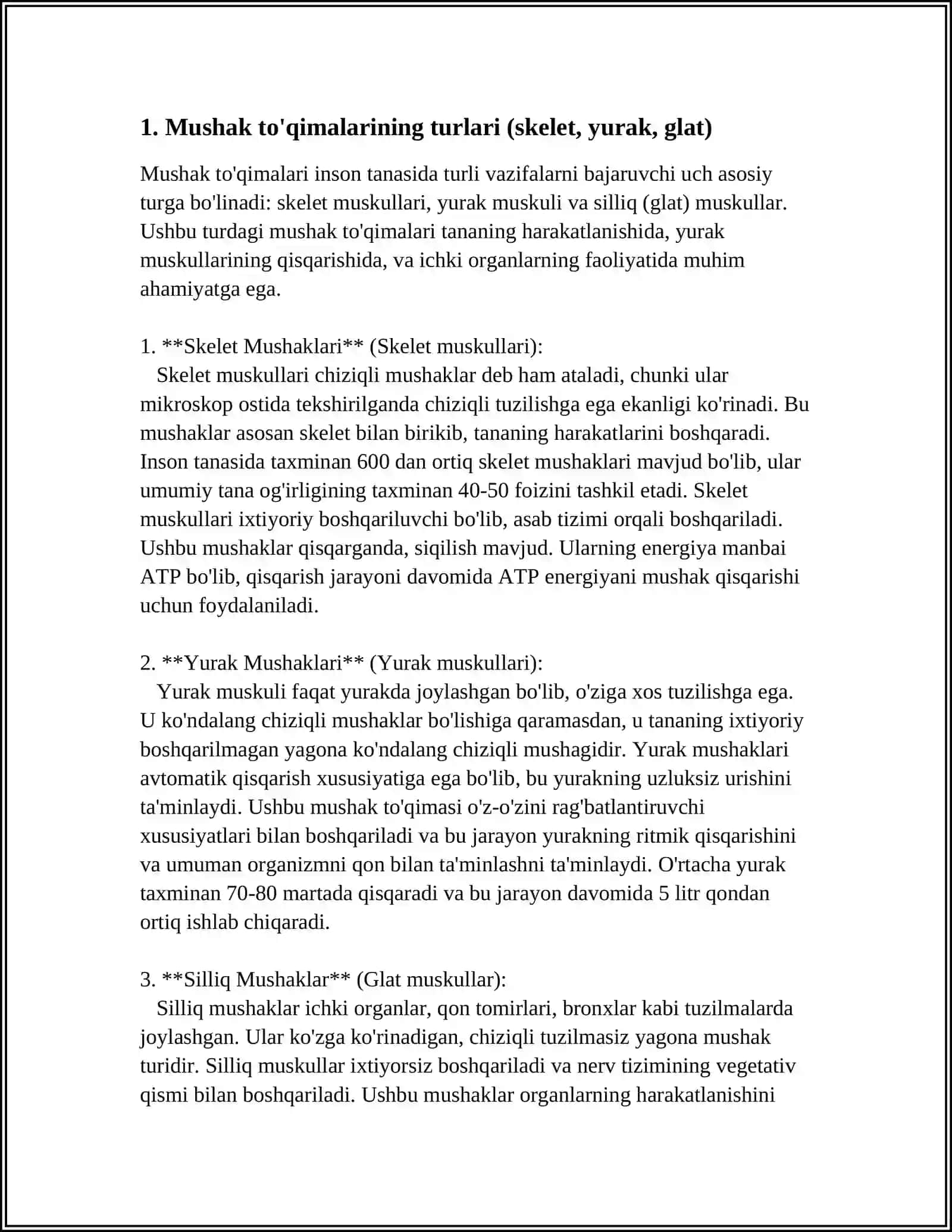 MUSKULLAR FIZIOLOGIYASI 3
