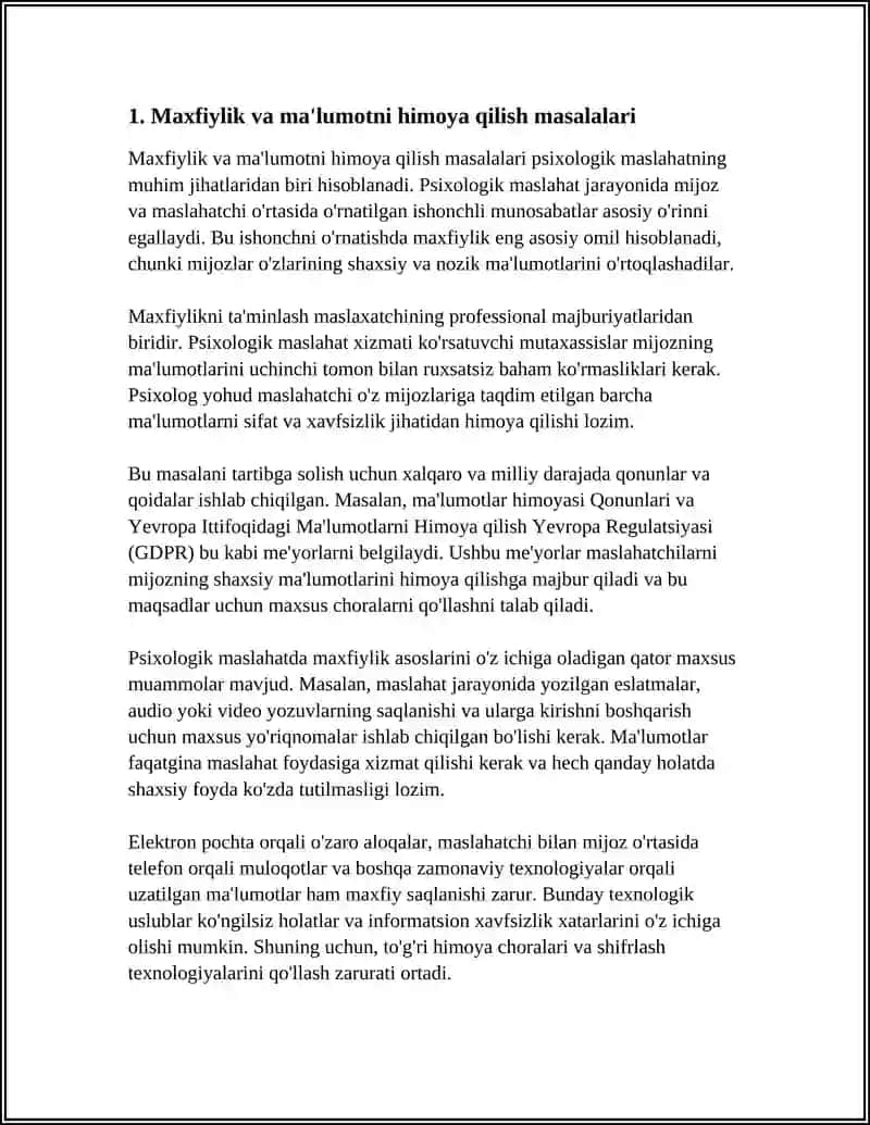 PSIXOLOGIK MASLAXATNING MAXSUS MUAMMOLARI 3
