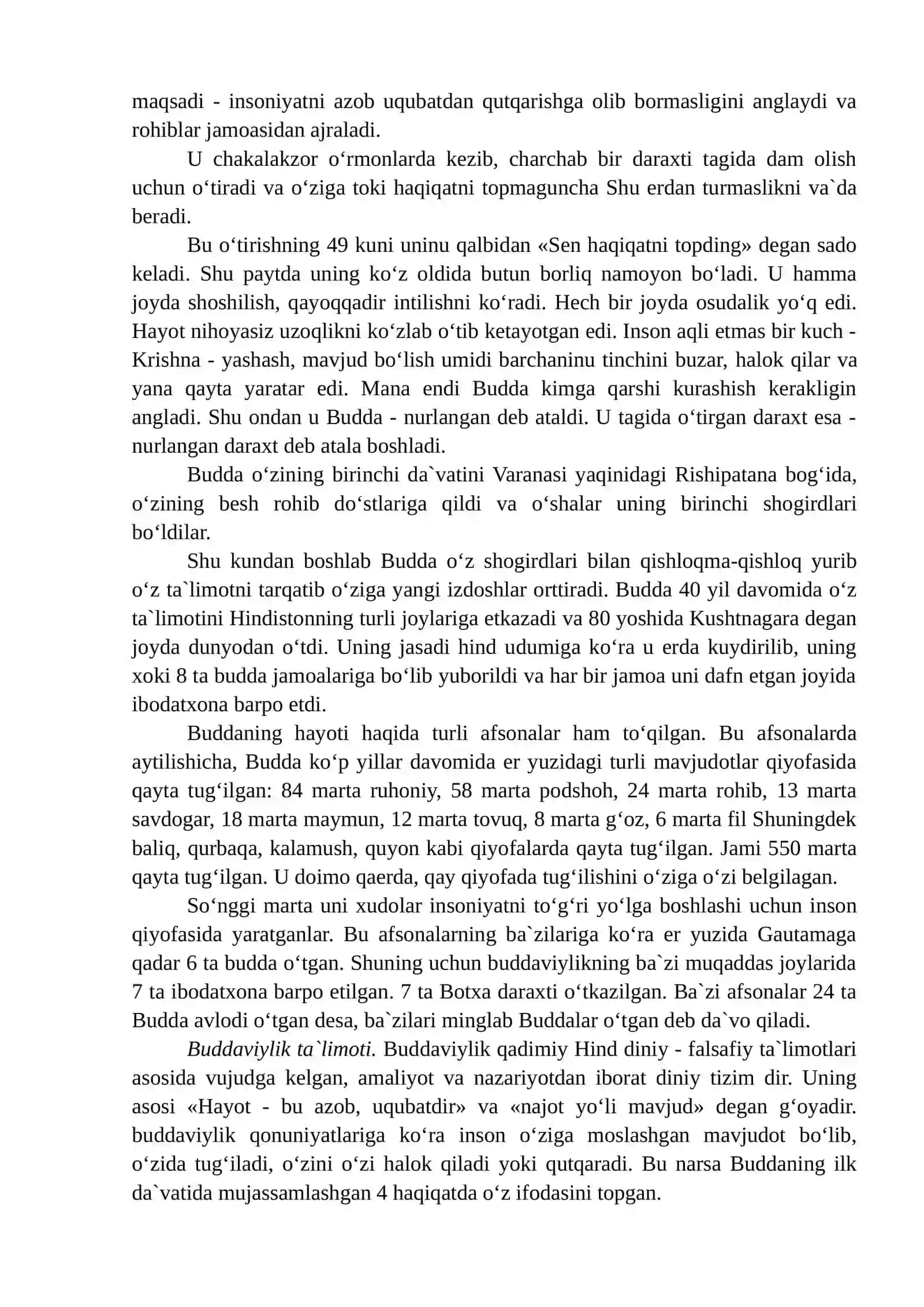 4-mavzu: Buddaviylik dini 3