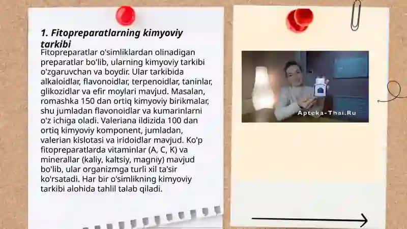 fitopreparatlar sifatini órganish 3