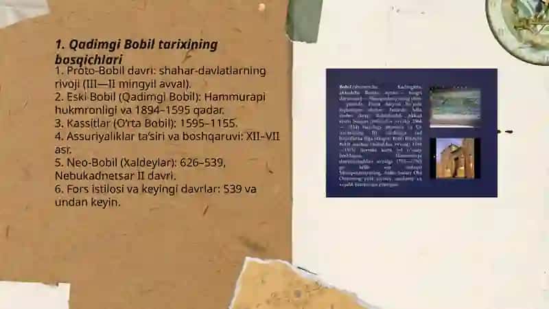 Qadimgi Bobil podshohligi 3