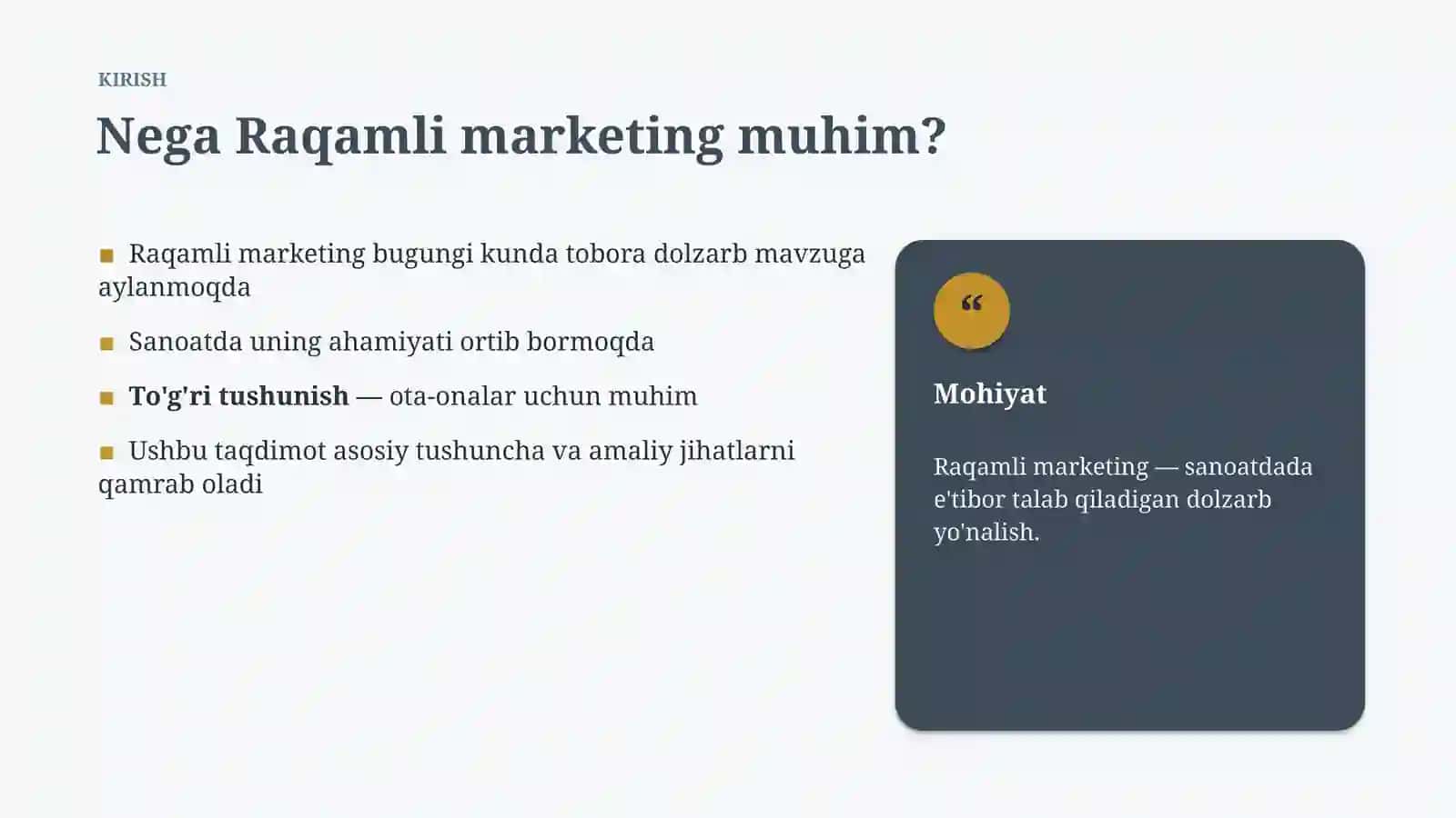 #180108 Raqamli marketing Asoslari va Tushunchasi 3