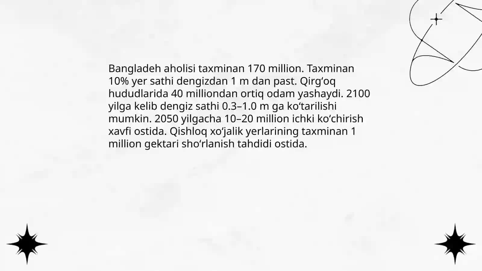 Iqlim oʻzgarishidan eng koʻp zarar koʻrayotgan davlatlar 3