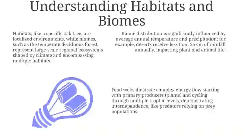 Understanding Habitats and Biomes 3