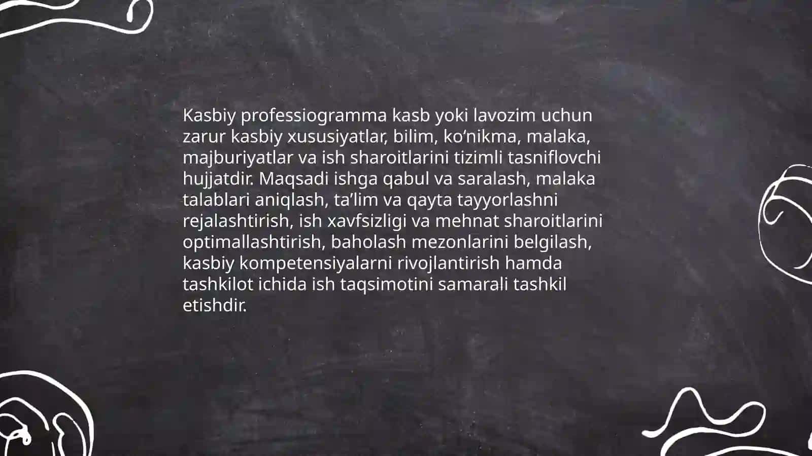 Kasbiy professiogramma va psixogramma 3