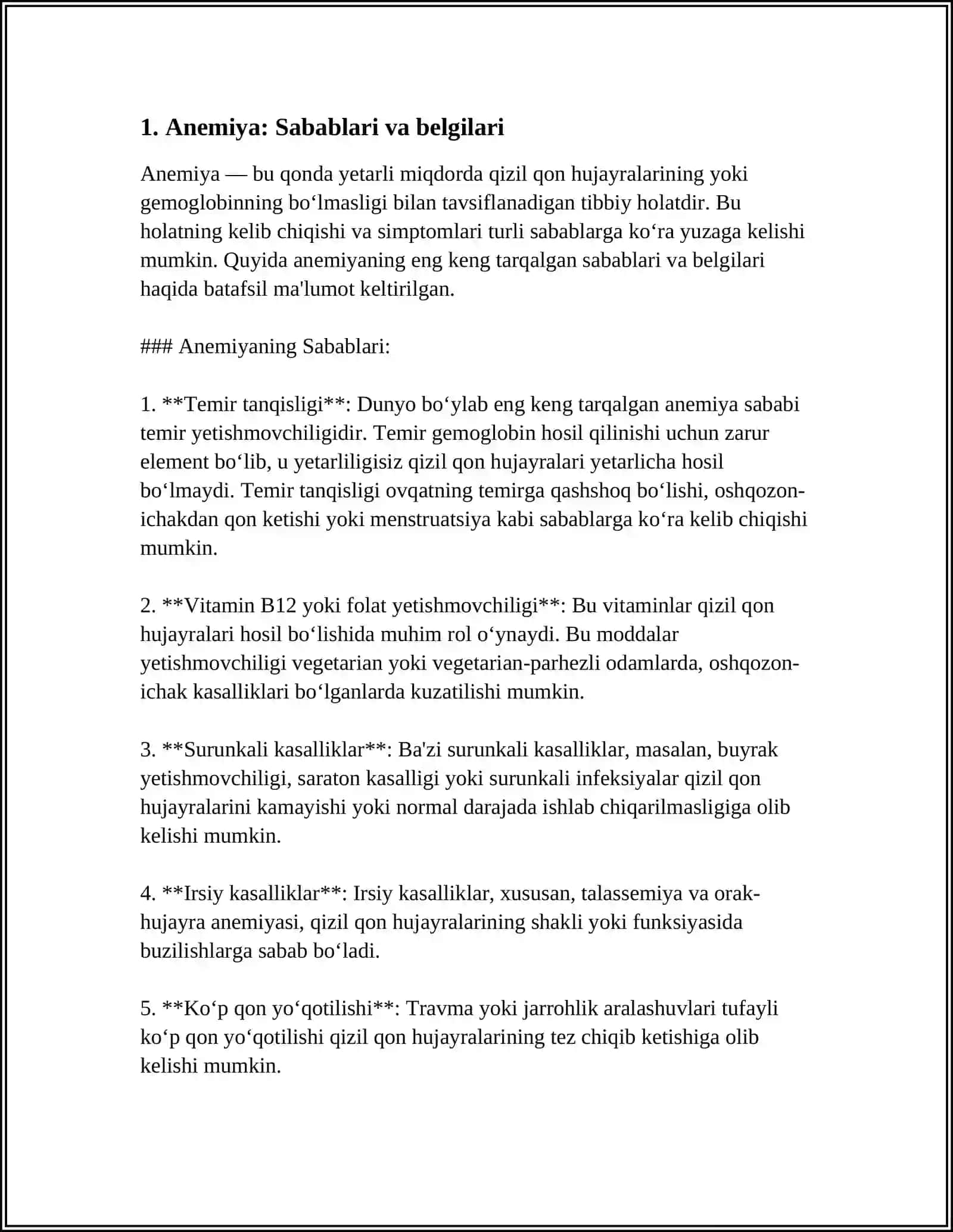 BOLALARDA ANIMIYA VA UNING TURLARI 3