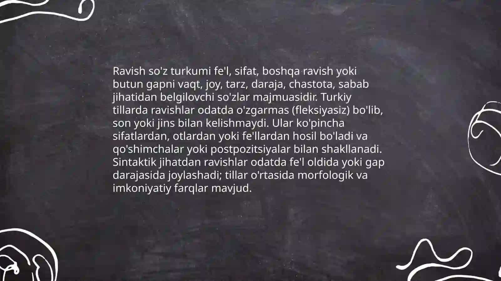 Ravish so'z turkumi 3