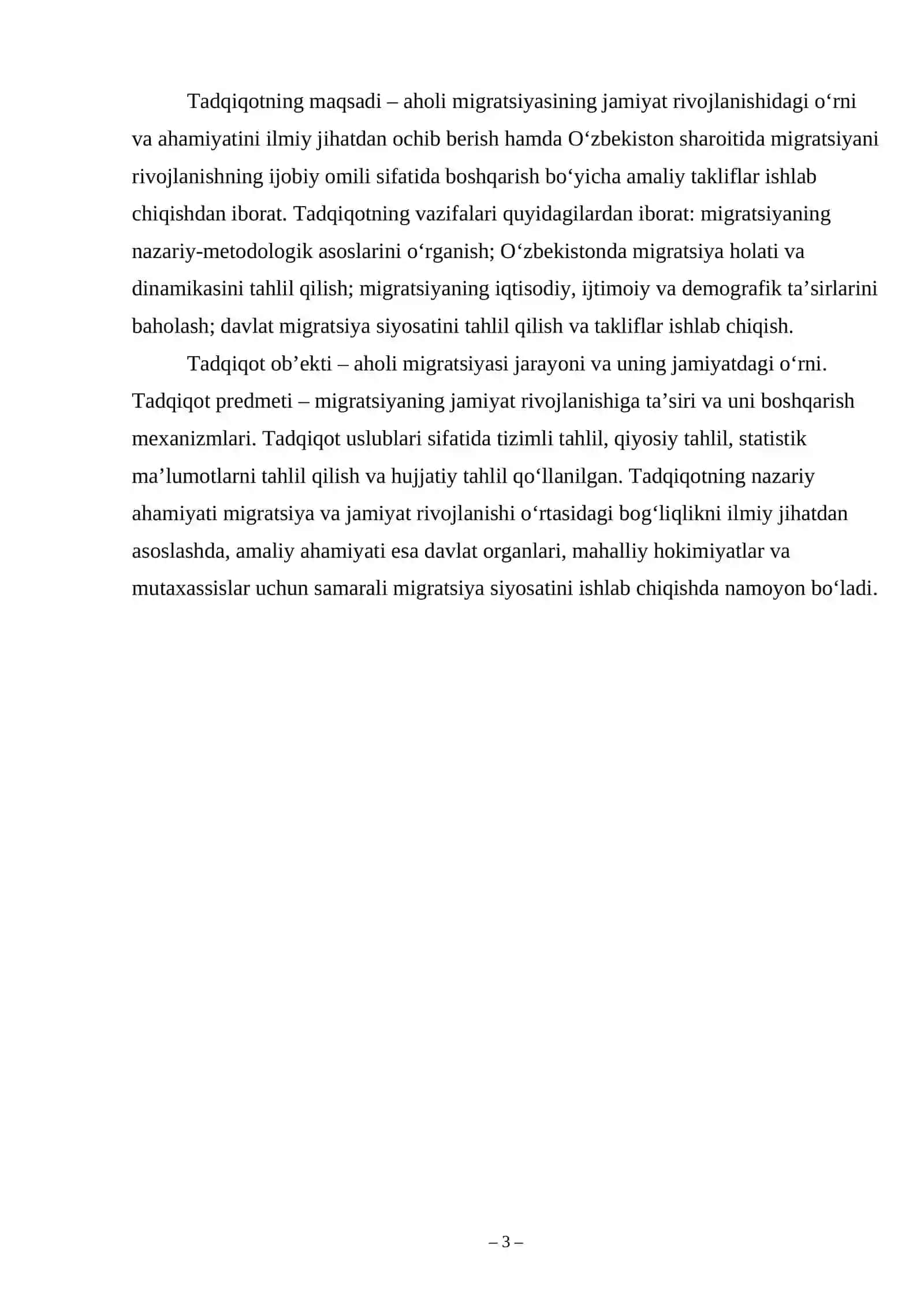 Aholi migratsiyasi – jamiyat rivojining omili 3