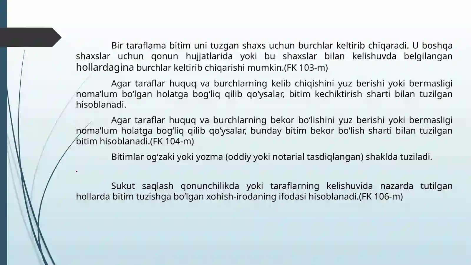 Bitimlar: Tushunchasi va Turlari 3