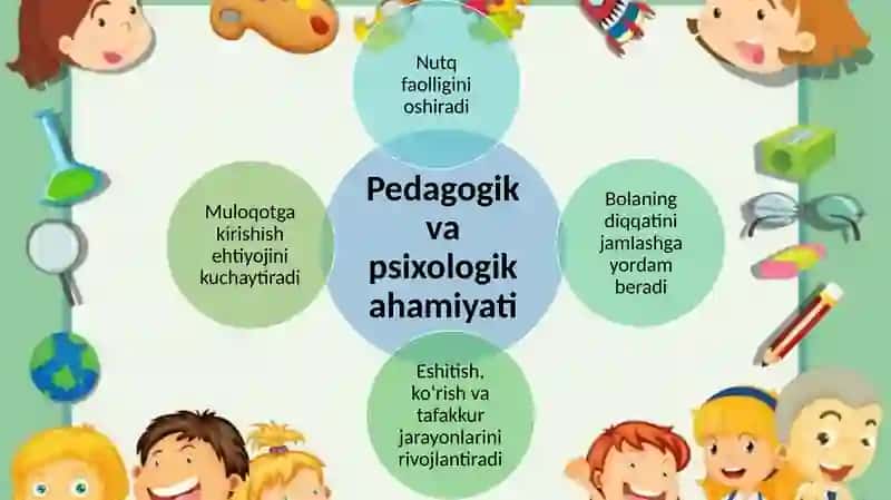 Oyinchoq va predmetlarga qarab hikoya qilishga o'rgatish 3