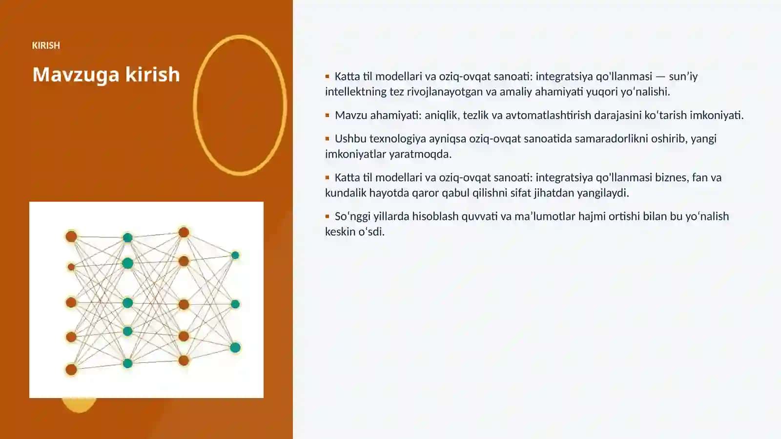 Katta til modellari va oziq-ovqat sanoati: integratsiya qo'llanmasi 3