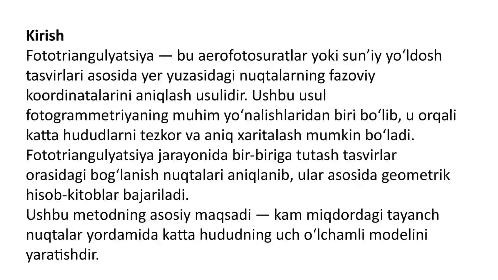 Fototriangulyatsiya. 3