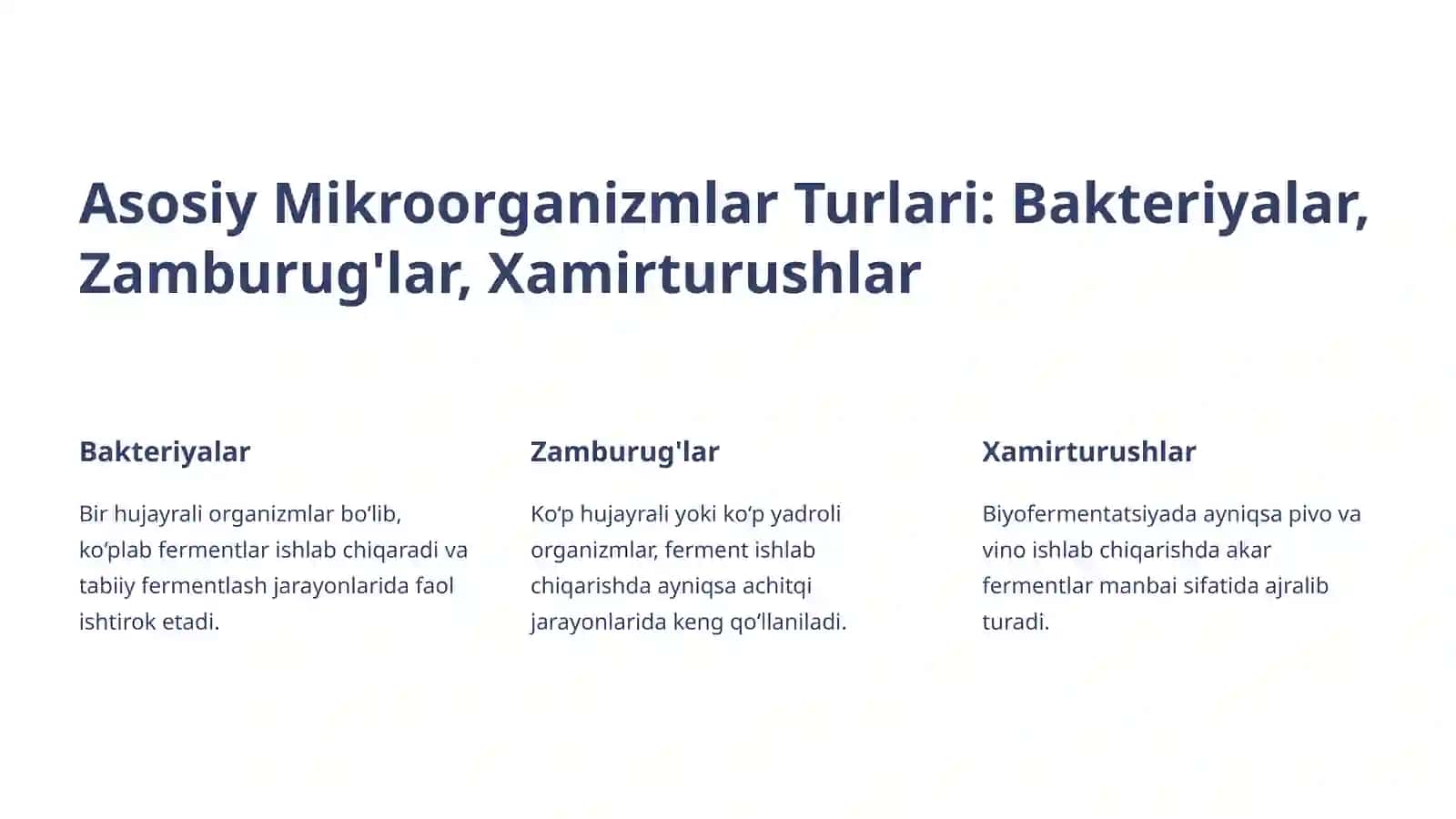 Fermentlar Ajratishda Ishtirok Etuvchi Mikroorganizmlar 3