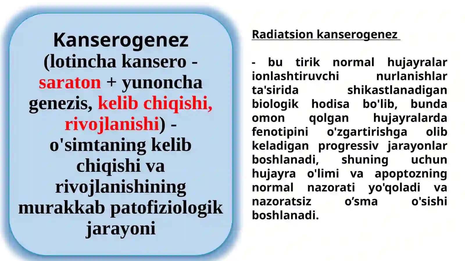 Radiatsion kanserogenez 3