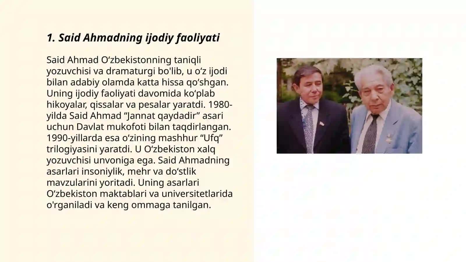 Said Ahmad hayoti va ijodi 3