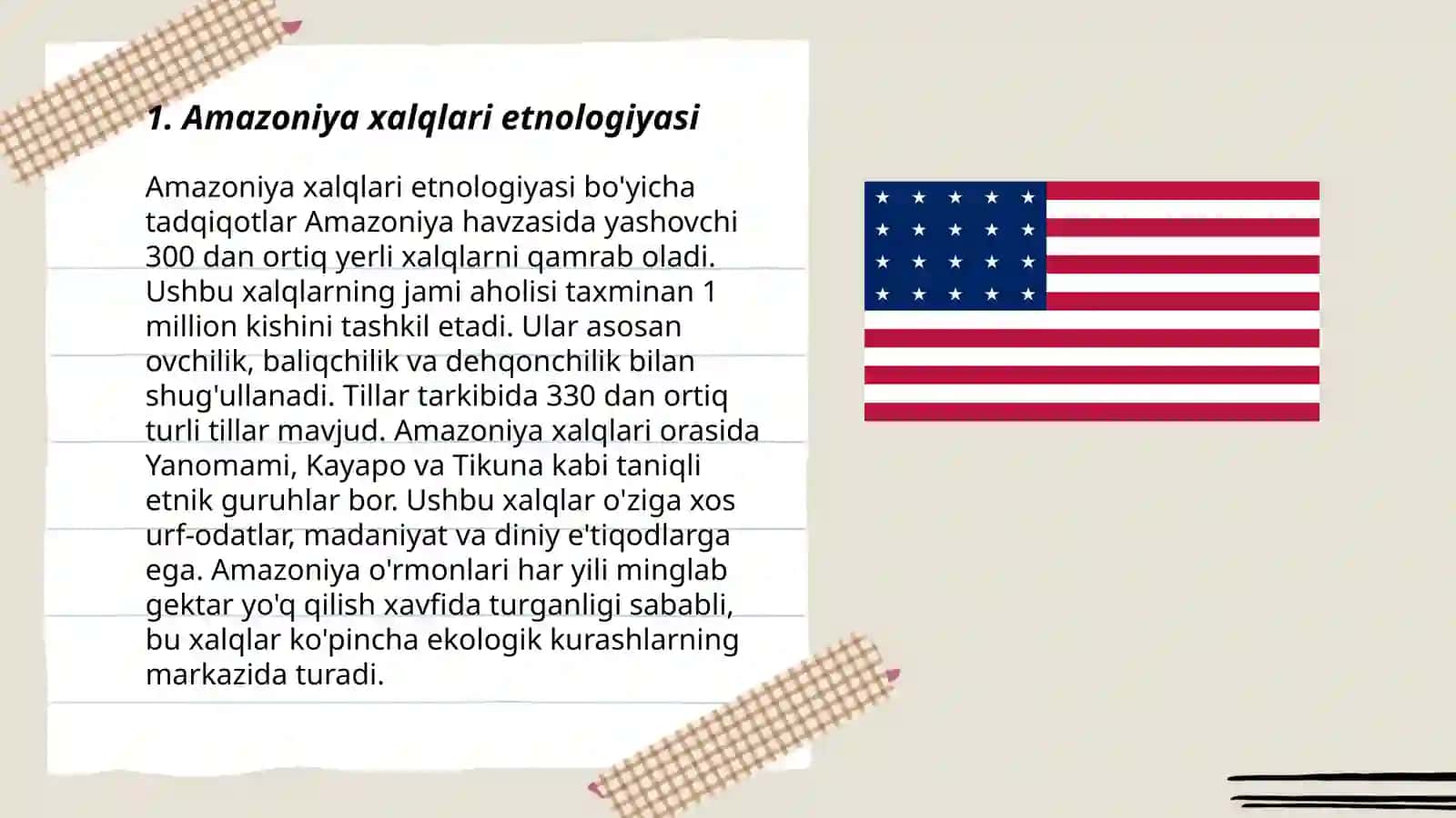 Amazoniya xalqlari etnologiyasi 3