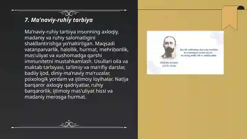 Ma'naviy-ruhiy tarbiya 3