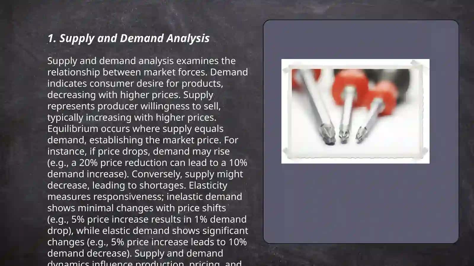 Supply and Demand Analysis 3