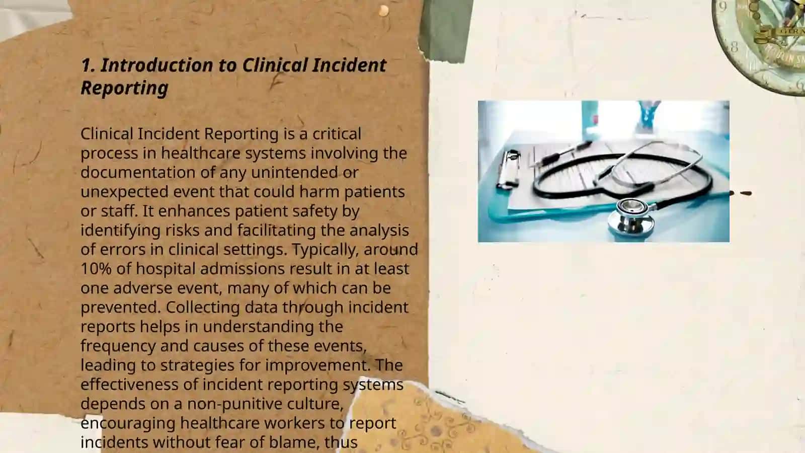 Clinical incident reporting in Uzbekistan 3