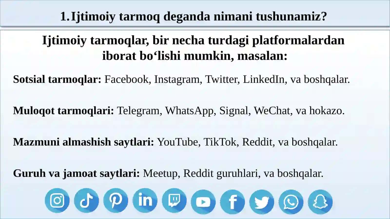 Ijtimoiy tarmoqlarda ma’lumot olish 3
