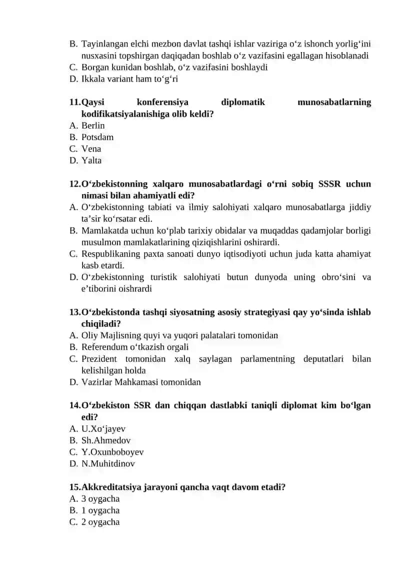 Diplomatik xizmat, protokol va etiket 3