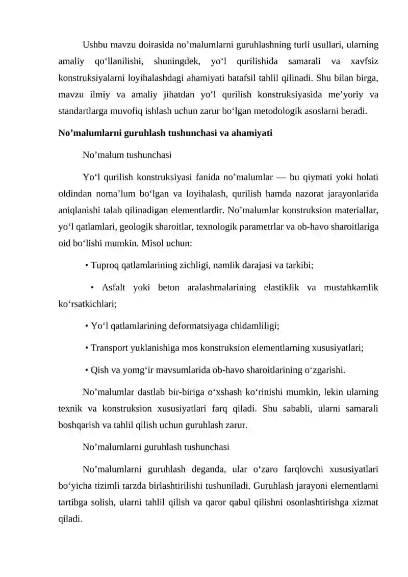 No'malumlarni guruhlash usullari 3