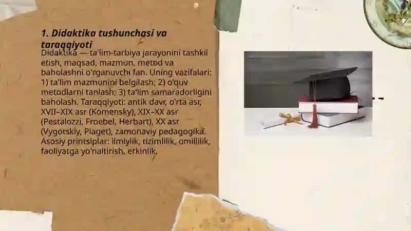 Didaktika ta'lim nazariyasi 3