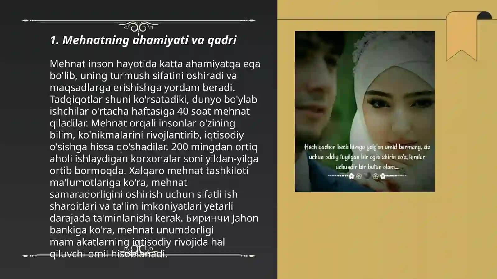 Mehnatdan qadr topganlar 3