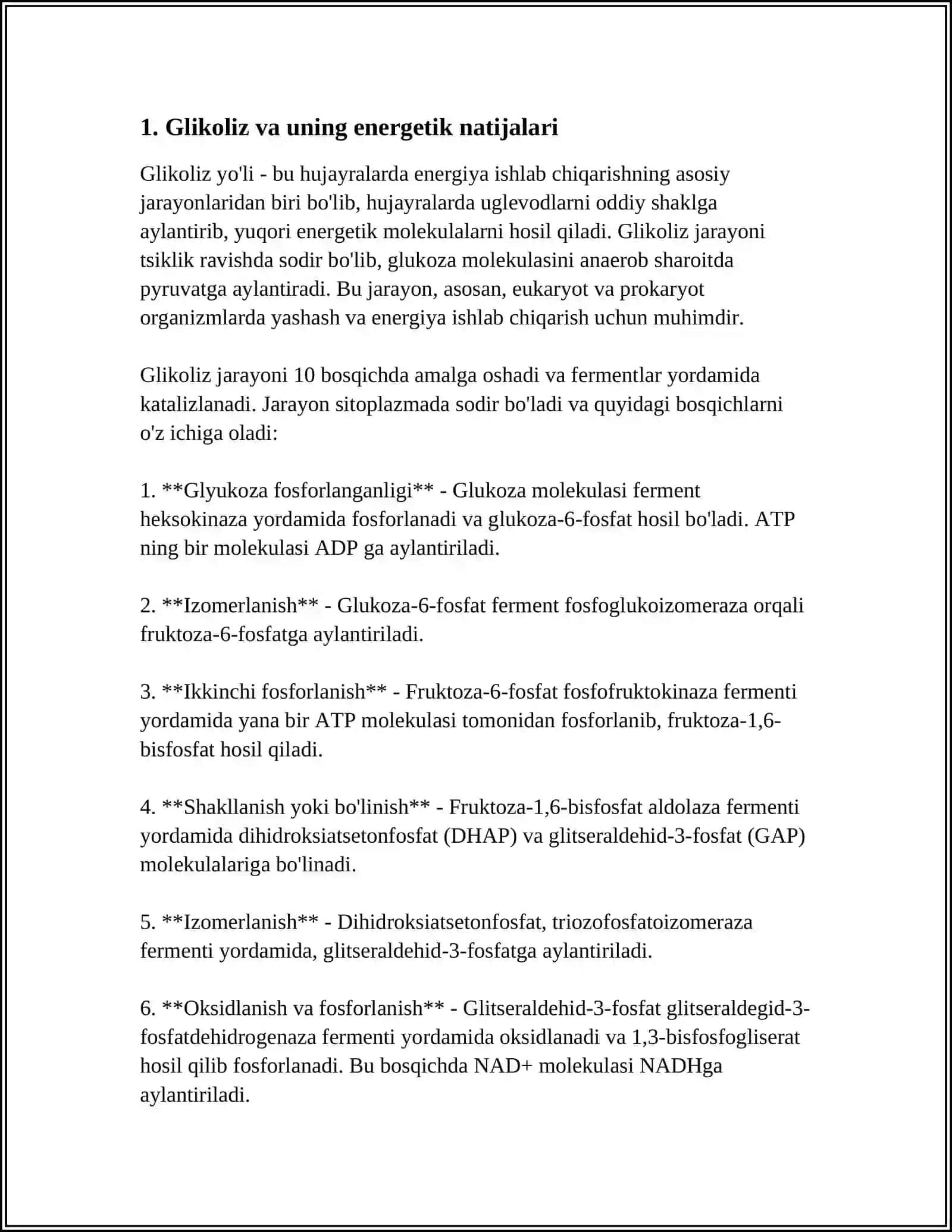 METABOLIZM JARAYONIDA ENERGIYA HOSIL BO‘LISHI 3
