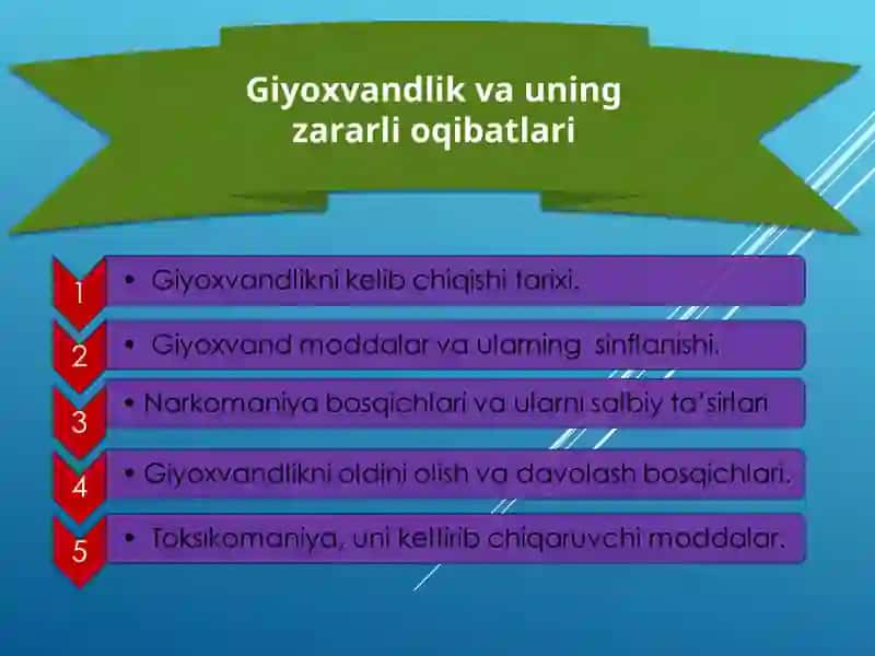 GIYOHVANDLIK VA UNING OQIBATLARI 3