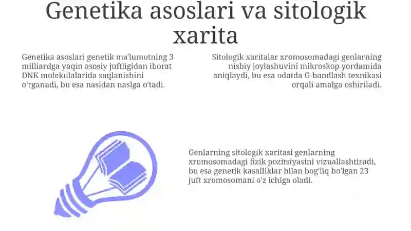 Genetika asoslari va sitologik xarita 3