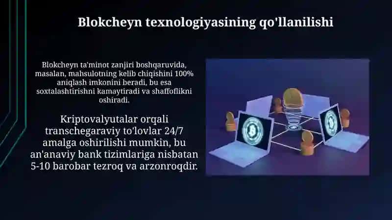 Blokcheyn texnologiyalari ilovalari 3